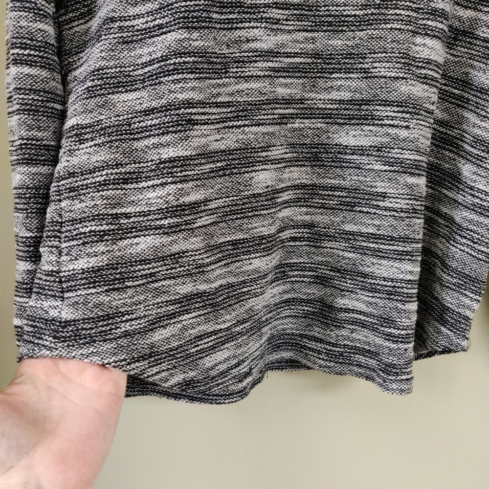 Joe Fresh Woven Long-Sleeve Sweater Top Medium - Picture 7 of 9